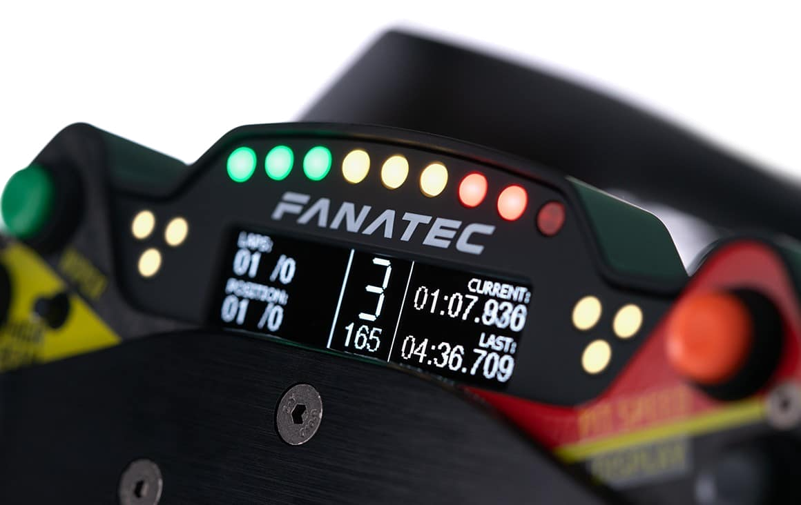 Fanatec Podium Button Module Endurance display